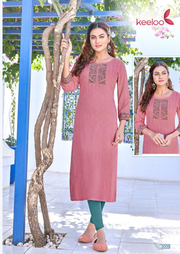 Keeloo Kanika Vol 3 Fancy Rayon Designer Kurti Collection